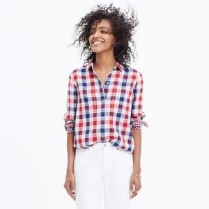 Madewell Ex-Boyfriend Emmet Button Down Flannel